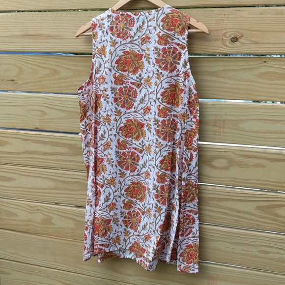 embroidered smock dress - Picture 3 of 3